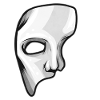 Opera Phantom Mask Halloween