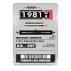 Three-phase meter birthday 1981 gift