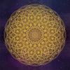 Flower of Life Mandala - Universe
