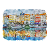 Copenhague Danemark Aquarelle Sketch Illustration