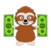 FAULTIER - GELD - TIER - TIERISCH