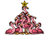 Arbre de Noël Flamingo