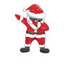 Dabbing Weihnachtsmann Weihnachten Pyjamas Funny