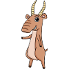 Saiga Saiga Antelope Antelope