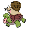 Turtle and snail