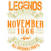 1966 November Birthday Legend