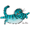 blue Fluffy