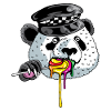 Panda Cop Policeman Poison