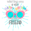 birthday glasses