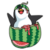 Melon Penguin Fruit Merchant Gift