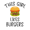 Hamburger Chef Delicious Burger Eating