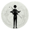 Crazy violinist