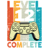 Level 12 Complete Gaming Birthday