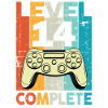 Level 14 Complete Gaming Birthday