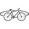 Bicycle surfers