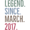Legend Since March 2017