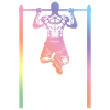 calisthenics fitness silhouette
