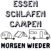 essen schlafen campen