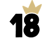 18 Couronne numéro 18