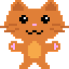 Pixel-Katze
