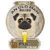 Pug Dad Beer Lover