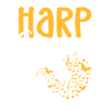 Harp group. Harpist. Harpist