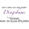 Lustiger Spruch / dingsbums