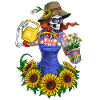 Skeleton Gardening Plants