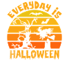 everyday is halloween tshirt