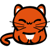 Schmunzel Katze