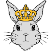 King Rabbit Crown Visage