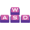 W A S D