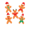 Lebkuchenmann Plätzchen Weihnachten Pyjamas Xmas