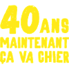Anniversaire 40 ans humour soirée