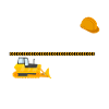 Papa Birthday Crew Construction Theme