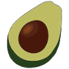 Avocado Illustration Geschenkidee