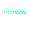 Bergsteigen Spruch