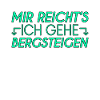Bergsteigen Spruch