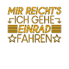 Einrad Spruch