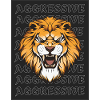 Aggressive Lion