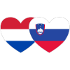 Holland Slovenia Flag Heart