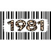 1981 anniversaire anniversaire léopard limité