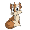 Mignon Cartoon Fox
