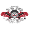 Red Winged Skull
