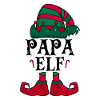 Papa Elf Weihnachten