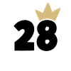 28 Crown number 28