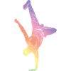 Breakdance Silhouette