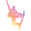 Snowboard Silhouette