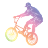 Motocross Silhouette