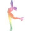figure skating iceskating silhouette